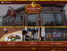 Tablet Screenshot of mainpub.com